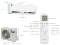 Máy lạnh Aux Inverter 2.5 HP AW24CAA4DI-3VN