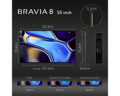 Google Tivi OLED Sony 4K 55 inch K-55XR80