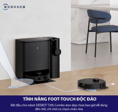 Robot hút bụi lau nhà Ecovacs T30S Combo