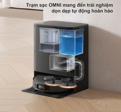 Robot hút bụi lau nhà Ecovacs DEEBOT T30S Pro New 2025 (Trắng/ Đen)