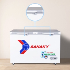 Tủ Đông mặt kính cường lực Sanaky Inverter 305 lít VH-4099A4K