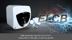 Máy nước nóng gián tiếp Ariston 15 lít 2500W AN 15 LUX FE