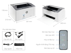 Máy in HP Laser 107w (4ZB78A)