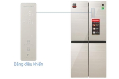 Tủ lạnh Sharp Inverter Multi Door 421 lít SJ-FXP510VG-CH