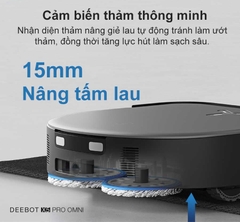 Robot hút bụi lau nhà Ecovacs Deebot X5 Pro Omni