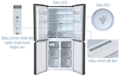 Tủ lạnh Sharp Inverter 466 lít SJ-FXP560V-RG