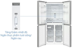 Tủ lạnh Sharp Inverter Multi Door 421 lít SJ-FXP510VG-CH