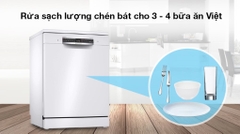 Máy rửa chén độc lập Bosch SMS4HAW48E