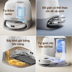Robot hút bụi lau nhà Roborock Q revo Curv