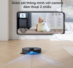 Robot hút bụi lau nhà Ecovacs DEEBOT T30S Pro New 2025 (Trắng/ Đen)