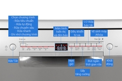 Máy rửa chén độc lập Bosch 12 bộ SMS2ITI41G