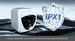 Máy nước nóng gián tiếp Ariston 15 lít 2500W AN 15 LUX FE