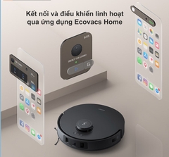 Robot hút bụi lau nhà Ecovacs DEEBOT T30S Pro New 2025 (Trắng/ Đen)