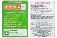 Nồi cơm điện Cuckoo 2 lít CR-1122