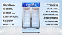 Tủ mát Darling 830 lít DL-9000A2