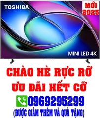Smart Tivi Mini LED Toshiba AI 4K 85 Inch 85Z670RP