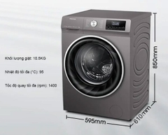 Máy giặt Hisense 10,5Kg WFQY1114EVJMT