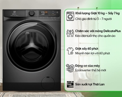 Máy giặt sấy Electrolux 10/7 kg EWW1023P5SC MỚI 2024