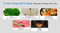Lò vi sóng có nướng Panasonic NN-CT36HBYUE 23 lít