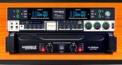 Loa Kéo Điện Nanomax Pro-908 (Bass Đôi 40cm/ 2400w)