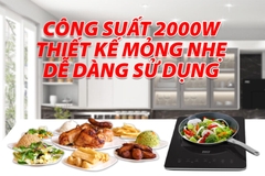 Bếp điện từ Lorca TA-1017 PLUS