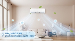 Máy lạnh LG Inverter 2.5 HP V24WIN1 Mới 2024