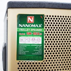 Loa kéo Nanomax SK-15X3 (Bass 40cm/ 450W/ Karaoke/ Bluetooth)