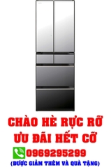 Tủ lạnh Hitachi Inverter 540 lít Multi Door R-HW540RV(X)