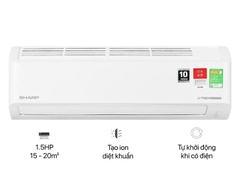 Máy lạnh Sharp Inverter 1.5 HP AH-XP13DSW