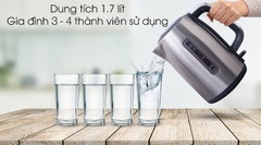 Bình đun siêu tốc Sharp EKJ-17VSS (1.7 lít)