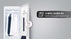 Tủ chăm sóc quần áo thông minh LG Styler Inverter 5 móc S5MB