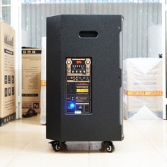 Loa di động Nanomax K-180 (Bass 40cm/ 820W/ Lưới Xám/ Bluetooth)