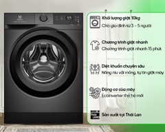 Máy giặt Electrolux inverter 10Kg EWF1024D3SC MỚI 2024