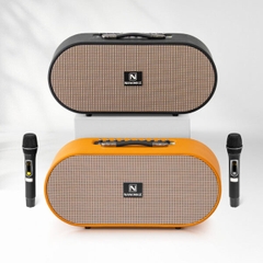 Loa Karaoke Xách Tay Nanomax X-18 Bass Đôi 16cm 350w/max