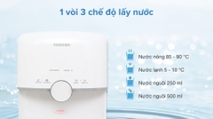 Máy lọc nước RO Toshiba TWP-W1643SV-W (3 chế độ nước)