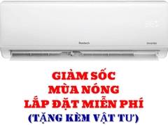 Máy lạnh Reetech Inverter 1.5 HP RTV12-TC-BI