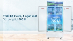 Tủ mát Sanaky Inverter 700 lít VH-8009HP3