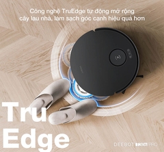 Robot hút bụi lau nhà Ecovacs DEEBOT T30S Pro New 2025 (Trắng/ Đen)