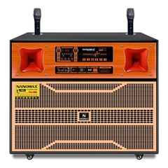 Loa Kéo Bình & Điện Nanomax Pro-905 (Bass Đôi 40cm/ 1800w)