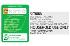 Nồi cơm điện tử Tiger 1 lít JAX-S10W