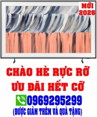Smart Tivi Khung Tranh The Frame QLED Samsung AI 4K 65 inch QA65LS03HE