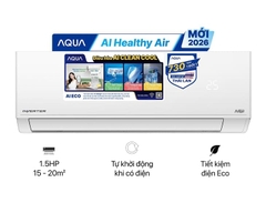 Máy lạnh AQUA Inverter 1.5 HP AQA-RV13QA5