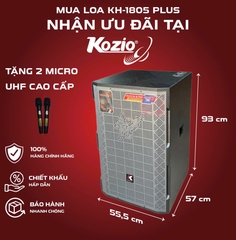 Loa di động 5 tấc đơn KOZIO KH-1805 PLUS