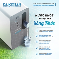 Máy lọc nước ion kiềm tươi để bàn Daikiosan DN868