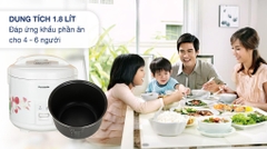Nồi cơm điện Panasonic 1.8 lít SR-MVN18FRAX