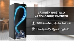 Tủ lạnh Hitachi Inverter 349 lít R-FVY480PGV0 (GBK)