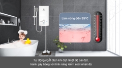 Máy tắm nước nóng trực tiếp Ariston 4500W AURES PREMIUM 4.5