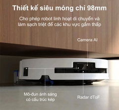 Robot hút bụi lau nhà Ecovacs T80 Omni