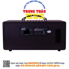 Loa Xách Tay Acnos KS363H (Bass 14cm, 100W, Kèm 2 Micro, Pin 3-5h)