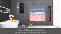Máy tắm nước nóng trực tiếp Ariston 4500W AURES TOP 4.5P (Bơm trợ lực)